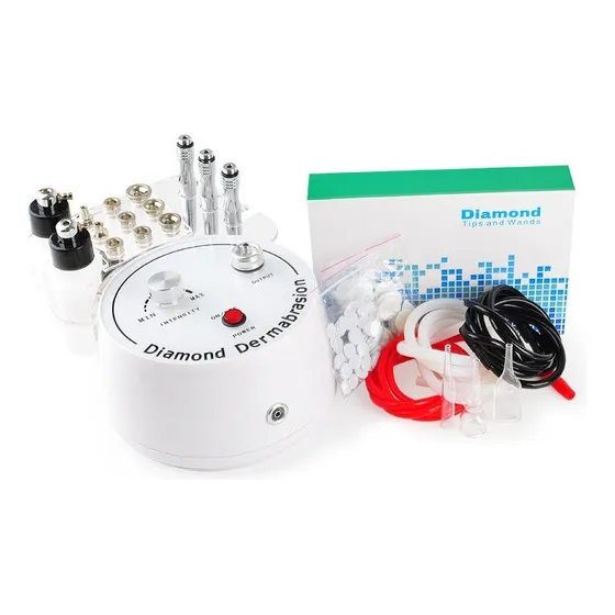 3 Em 1 Diamante Microdermabrasion Peeling Sucção A Vácuo