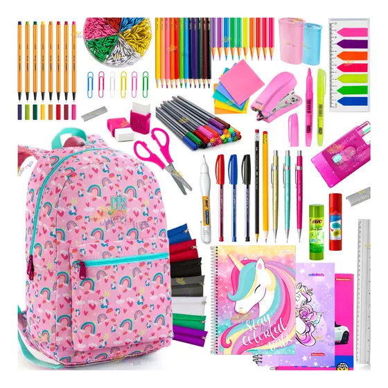 Material Escolar Kit Completo Ensino Médio Facul Envio Full