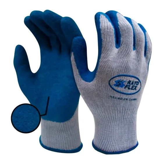 Guantes Con Recubrimiento De Latex Espumado Rayo Flex