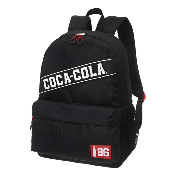 Mochila Urbana Coca Cola Original/licencia Elemental Black