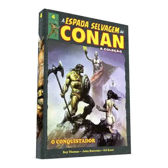 Coleção Espada Selvagem De Conan Edição 04 Conan O Conquista