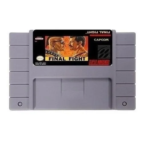 Fita Snes Final Fight Cody Americano Super Nintendo Cartucho