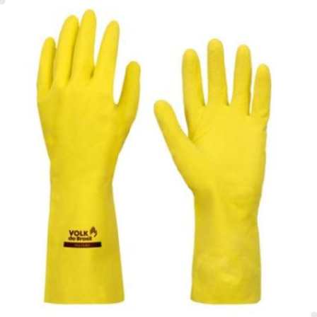 12 Pares Luva Limpeza Domestica Látex Impermeável Multiuso 12 Pares Luva Limpeza Domestica Látex Impermeável Multiuso