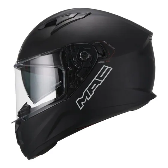 Casco Mac Speed Solid 2.0  By Ls2 Doble Visor Motovega