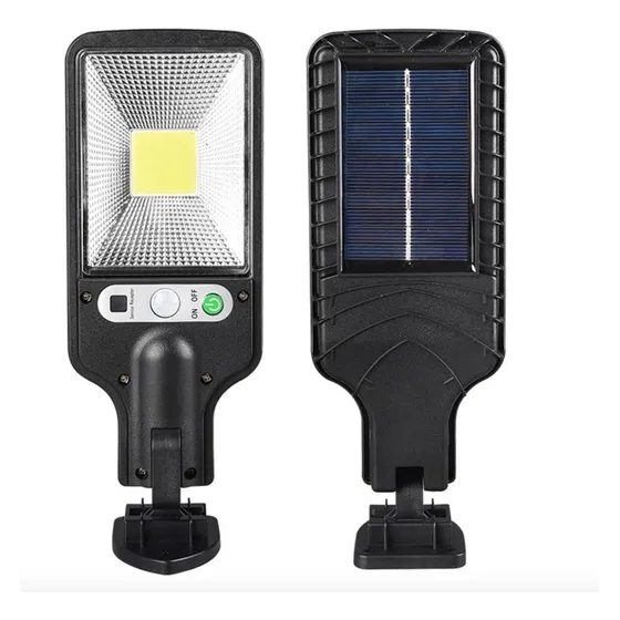 Lámpara Solar Led De Pared Con Sensor Y Control Remoto