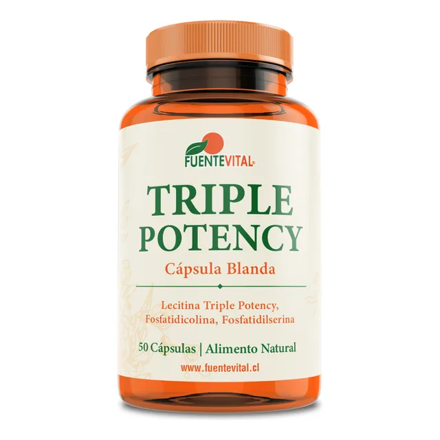 Lecitina Triple Potency - Fosfatidilcolina- Fosfatidilserina