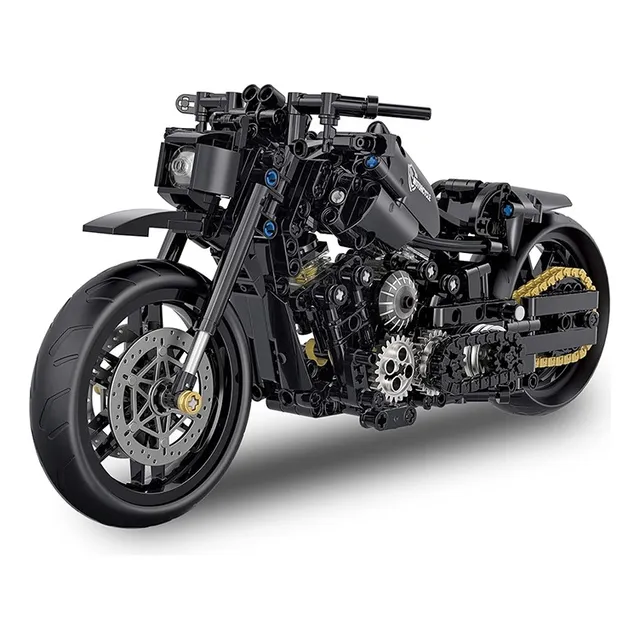 Juego De Bloques De Construcción De Motocicletas Para Adulto