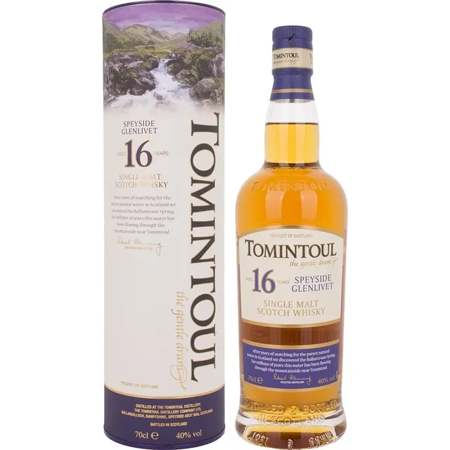 Whisky Tomintoul 16 Años 700ml . Envio Gratis