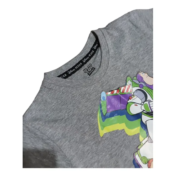Franela Manga Corta Infantil Niño Con Estampado De Toy Story
