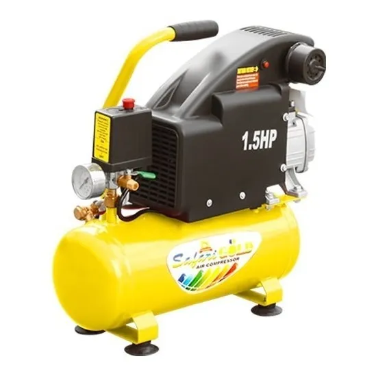 Compresora De Aire 9 Litros Amarillo 8kc-9l Yl*