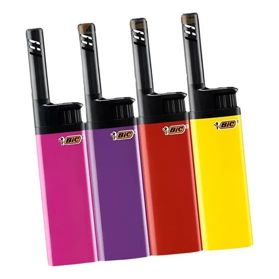 Isqueiro Acendedor Bic Ez Reach Bico Longo Kit C/4 Unidades