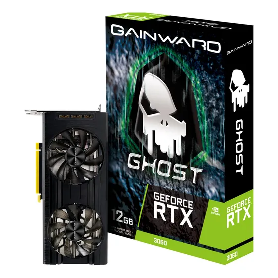 Placa De Video Gainward Nvidia Geforce Rtx-3060 Ghost Oc 12g