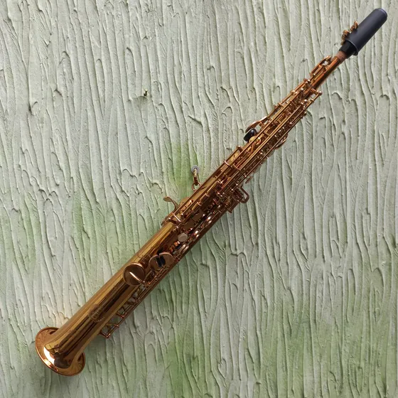 Sax Soprano Premier Taiwan Inteir Saxofone D Luthier Troco+$