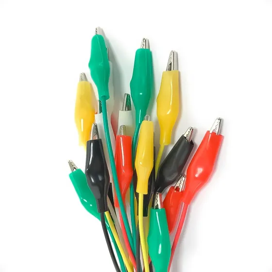Pinza Cocodrilo Pack Cables Caiman Varios Colores - Otec