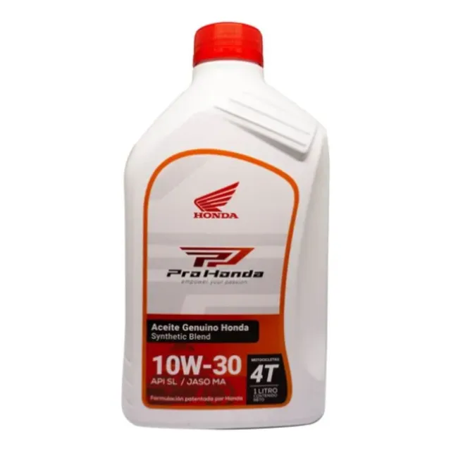 Aceite Honda Original 10w-30 Synthetic Blend X 1 Litro