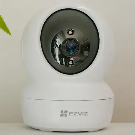 Camara Seguridad Wifi Interior H6c Pro 2k Deteccion Ia Ezviz Color Blanco