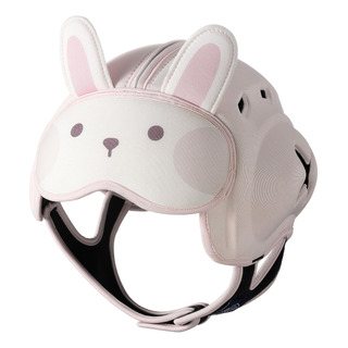 Casco De Seguridad Bebé Protector Cabeza Ajustable Transpira Rosa Pálido Nombre Del Diseño Casco De Seguridad Bebé Protector Cabeza Ajustable Transpira Rosa Pálido Nombre Del Diseño