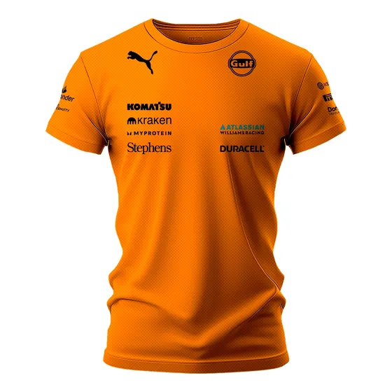 Camiseta Dry Fit Wilians Equipe F1 Carlos Sa E Alex Ref: 375