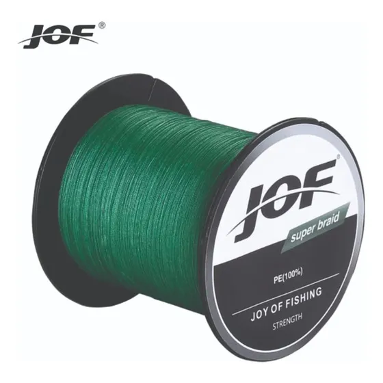 Linha Pesca Multifilamento Jof 500m 4x 20lb 0,16mm 9kg 1.0