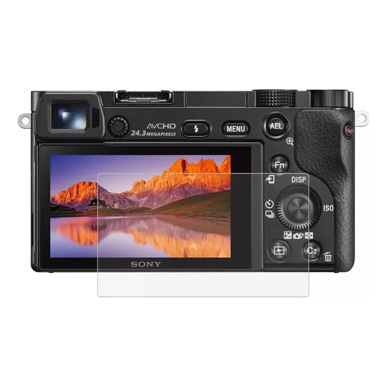Pelicula Vidro Lcd Visor Display Sony Ilce-6100 Alpha A6100