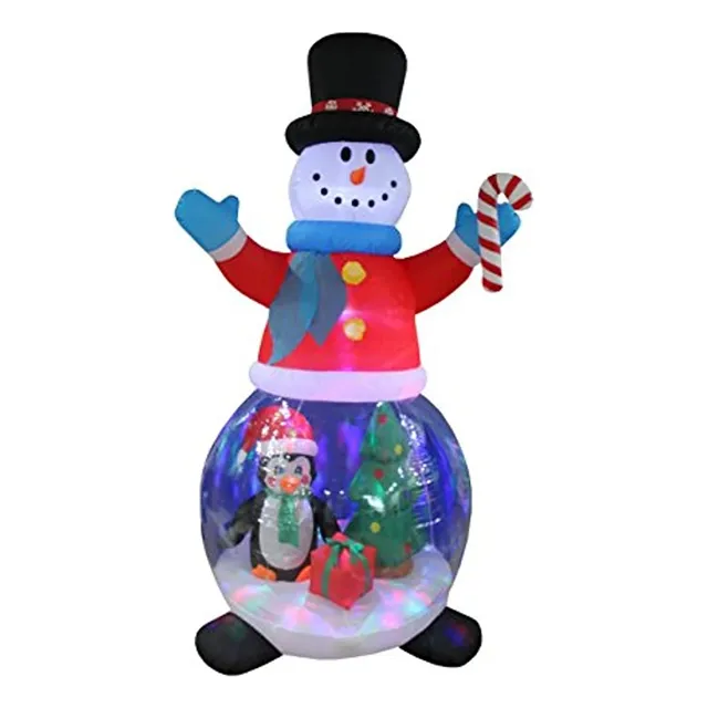 Inflables  Inflable De Muñeco De Nieve De 8 Pies
