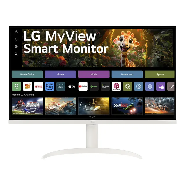 Monitor LG Smart 4k Uhd Con Webos Y Usb Type-c Color Negro 110V