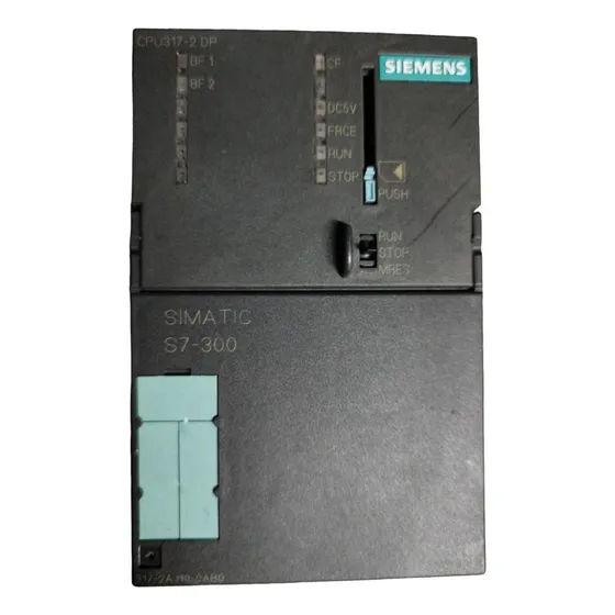 Siemens Cpu317-2dp 6es7 317-2aj10-0ab0 Nuevo Con Detalles.