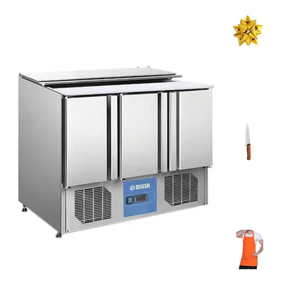 Mesa Refrigerada Para Ensaladas  Migsa S903  + Regalos