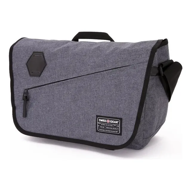 Maletin De Tela (tipo Cartero) Para Laptop Swiss+gear