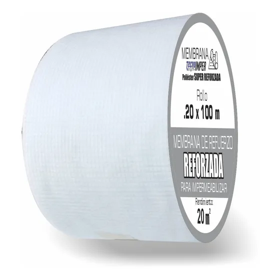 Rollo De Membrana Poliéster Super Reforzada 20 X 100 Cm