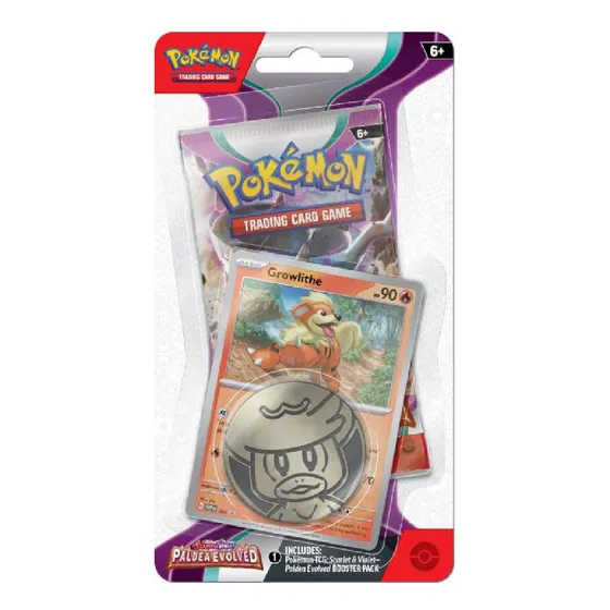 Pokemon Tcg:  Paldea Evolved Checklane Blister Inglés