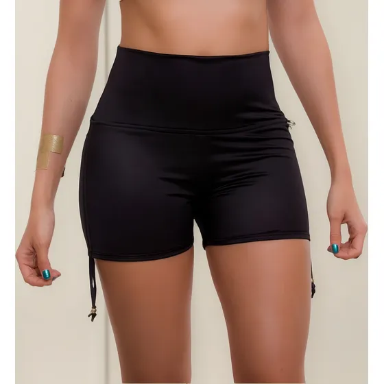 Panty Alto Vestido De Baño Cachetero Bikini Short Praie 0001