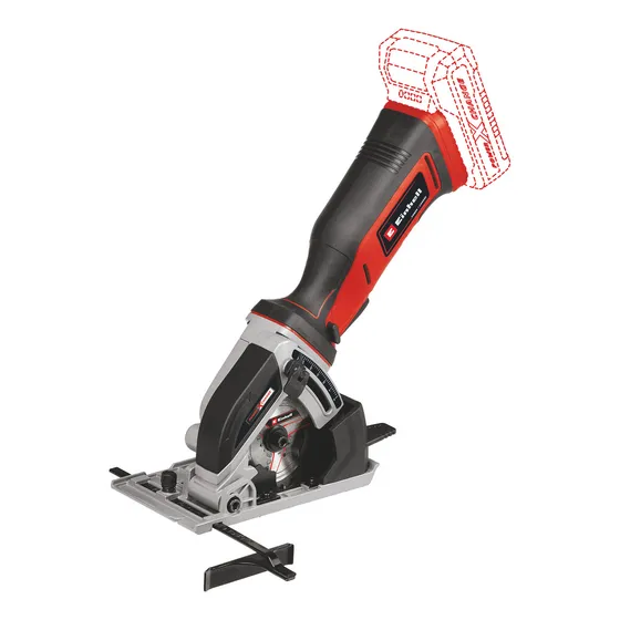Mini Sierra Inalambrica Einhell Te-cs 18/89 Li Sin Bateria Negro/Rojo