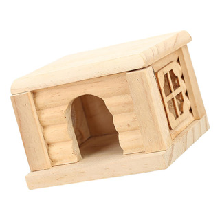 Casa De Madera Para Hámster, Escondite Para Mascotas, Casa De Madera Para Hámster, Escondite Para Mascotas,