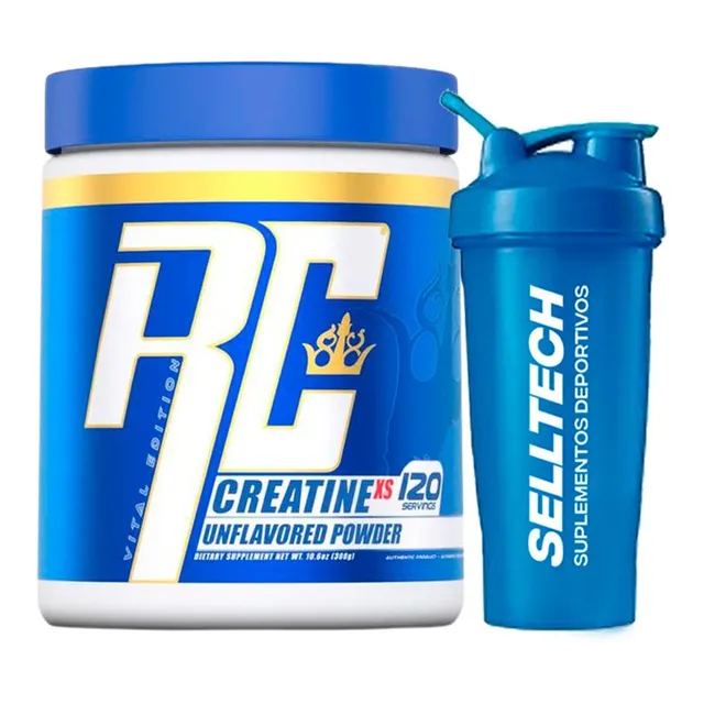 Creatina Monohidratada Ronnie Coleman 300gr + Shaker