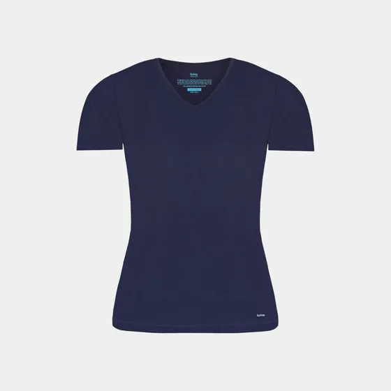 Pack De 2 Polos Sydney Cuello V Mujer Algodón Pima Slim