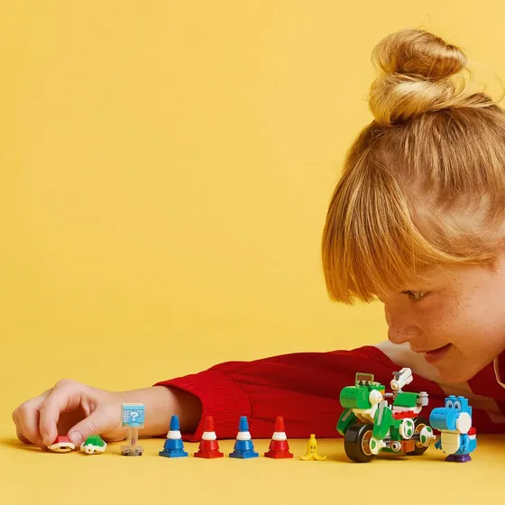 Lego Super Mario: Mario Kart: Yoshiciclo Nintendo 72031