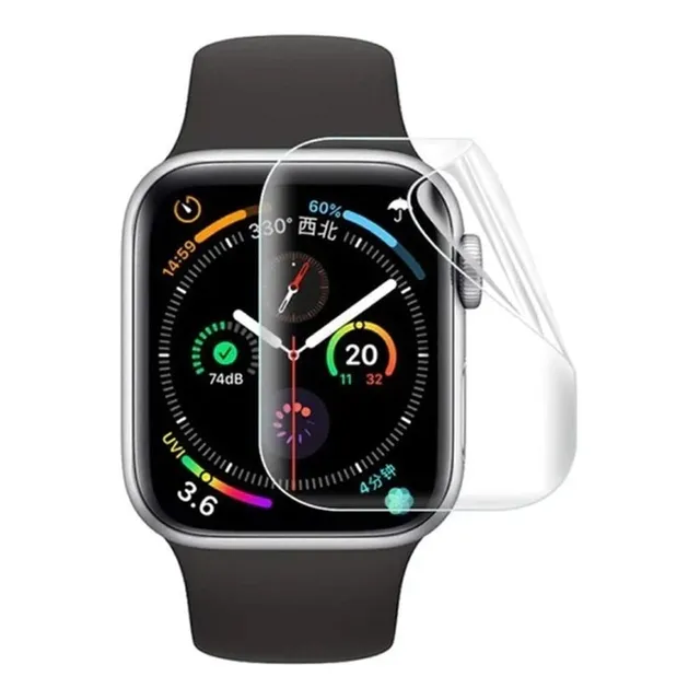 Lámina Mica Protectora Hidrogel Apple Watch 38/40/42/44 2un