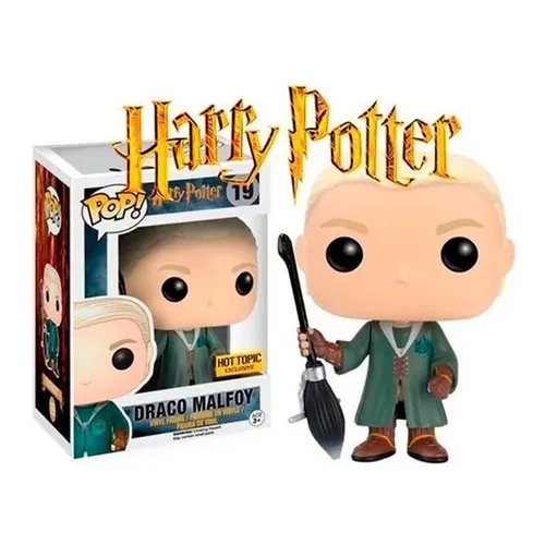 Funko Pop! Draco Malfoy 19 Hot Topic Harry Potter Quidditch