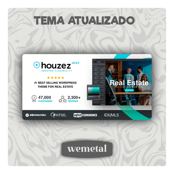 Houzez - Tema Wordpress Para Imobiliária