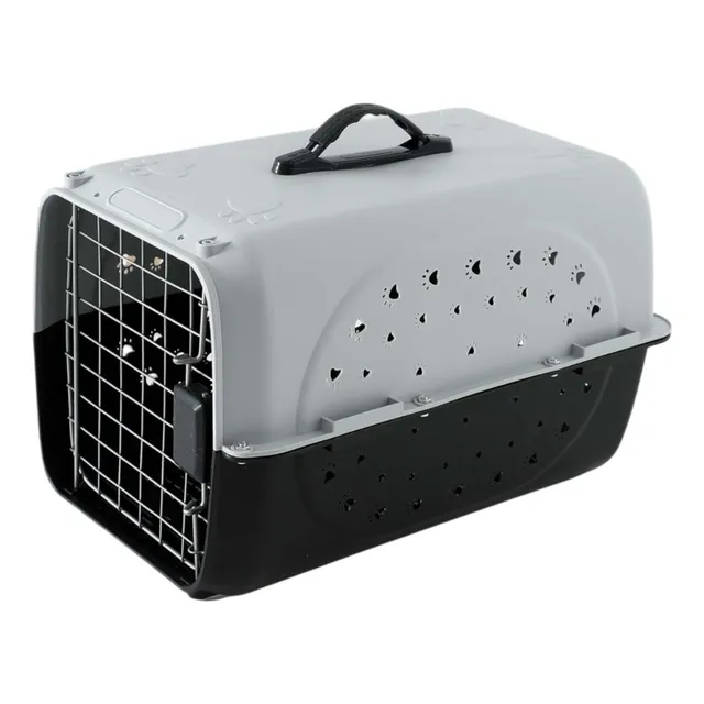 Kennel Transportador Jaula Con Cerradura Para Mascotas