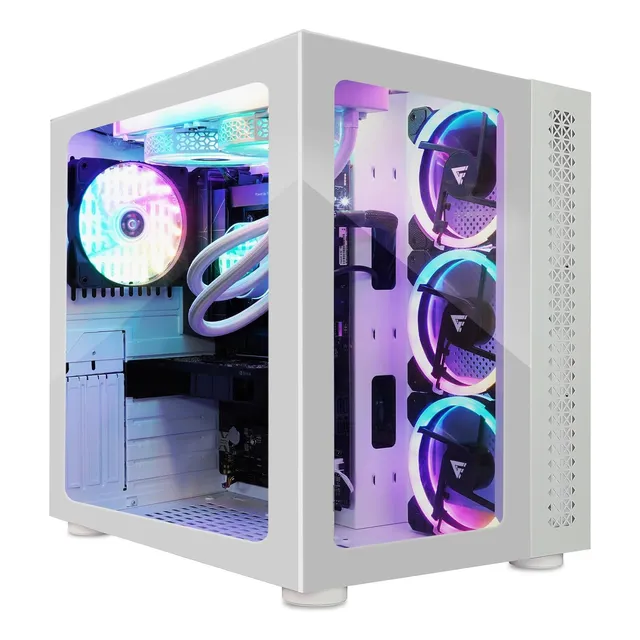 Gabinete Game Factor Csg700 Atx Fishtank  Doble Cristal