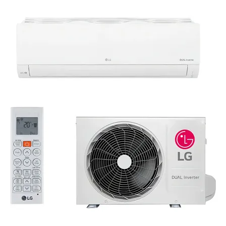 Ar Condicionado LG Dual Inverter Compact +ia 12000 Btus Frio Branco 220v