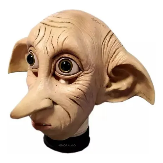 Mascara De Dobby Elfo Doméstico Mascara Látex Halloween