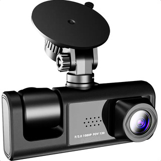 Dashcam Wifi Sensor G Triple Camara Wdr 1080p Hd Auto Sonido Dashcam Wifi Sensor G Triple Camara Wdr 1080p Hd Auto Sonido