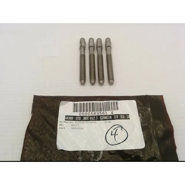 Hilti 00282555 Kwik Bolt 3 Anchor Bolt, Expansion 3/ Ccs