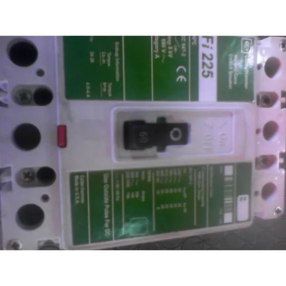 Breaker 3x60 Fi Garantizado Usado Volt 480 Consulta Antes