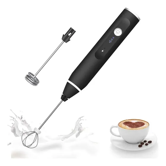 Mini Batidor Revolvedor De Café Y Espuma Leche Recargable Co
