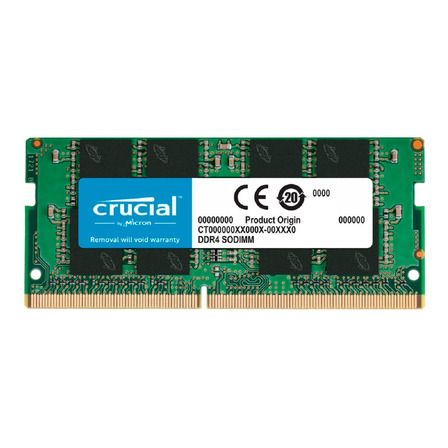 Memória RAM color verde  4GB 1 Crucial CT4G4SFS8266