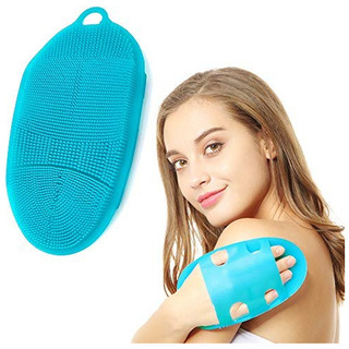 Manopla Guante Suave De Silicona Baño Limpieza Corporal Manopla Guante Suave De Silicona Baño Limpieza Corporal